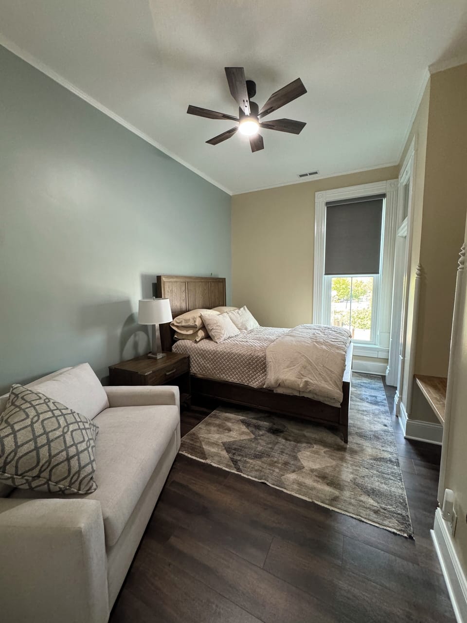 Bedroom #2:  queen bed with luxury mattress and bonus pull-out sofa sleeper.