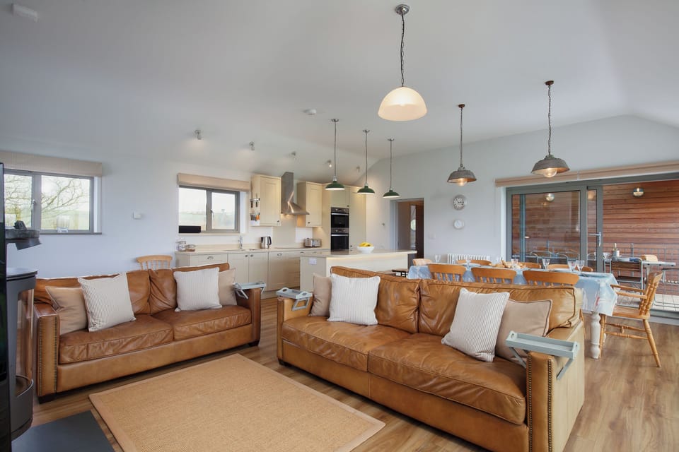 First floor open plan living area