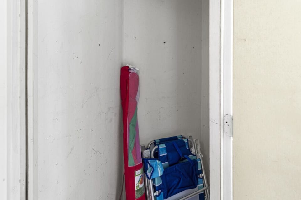 Screened in Patio Storage
