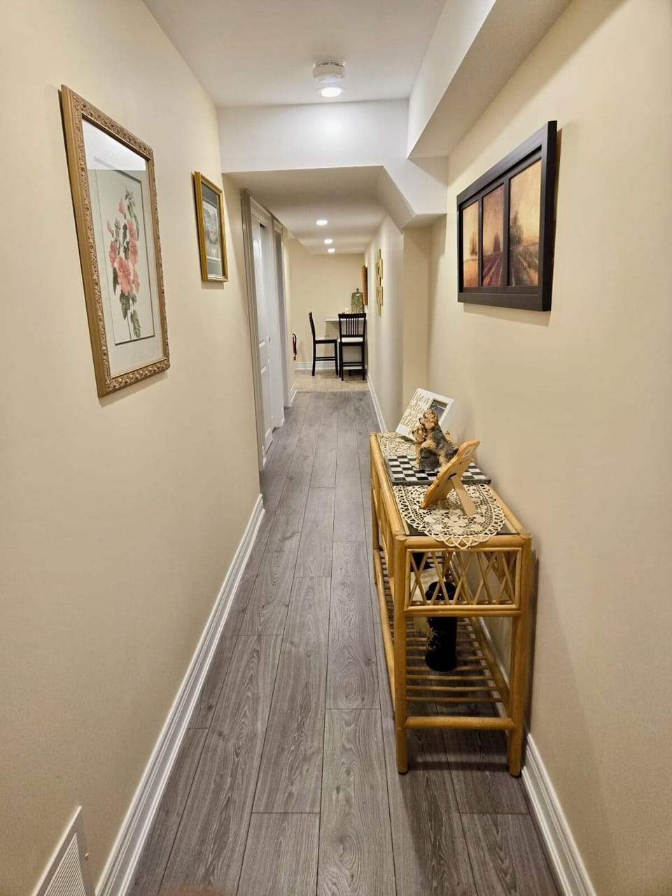 Hallway to bedroom