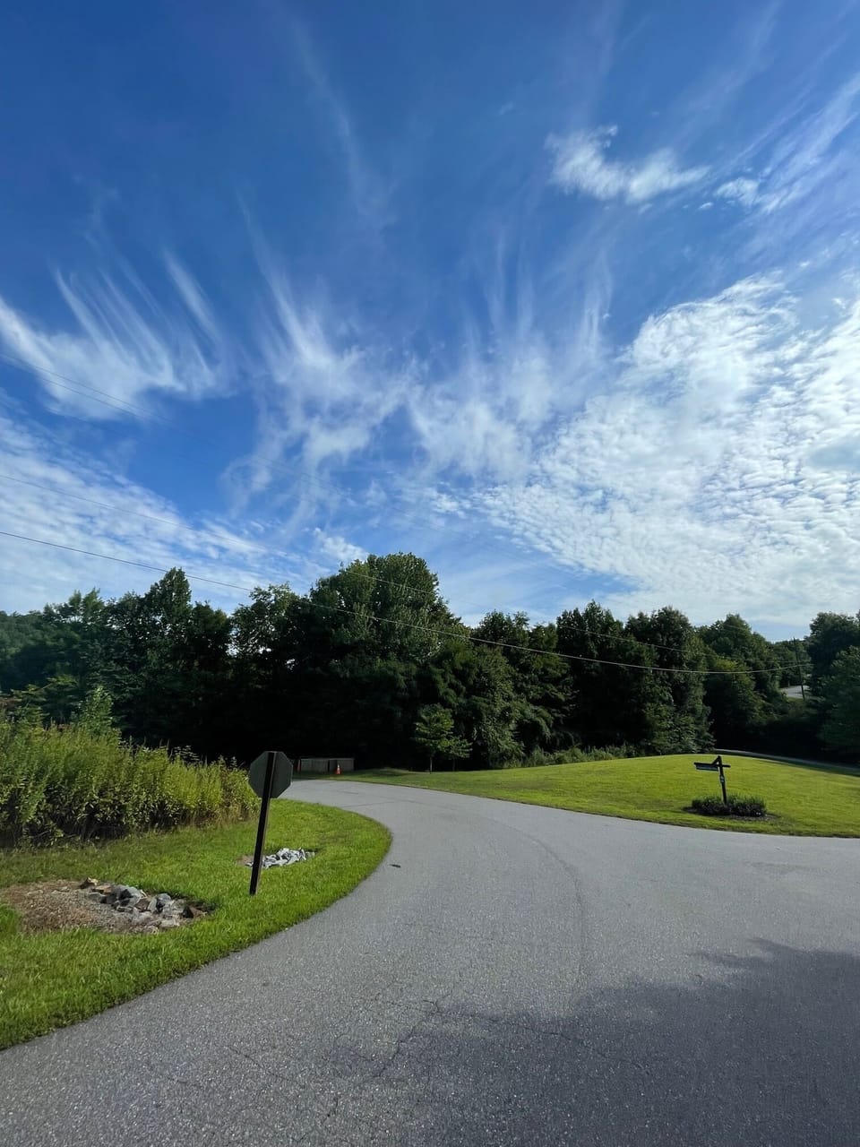 Paved roads throughout community