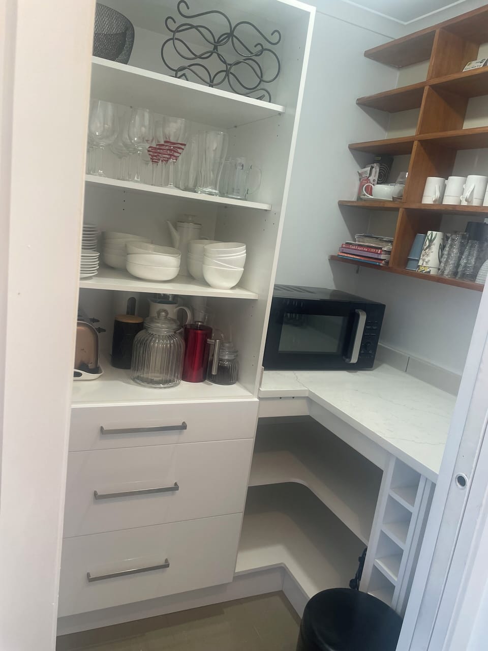 Walk-in was pantry