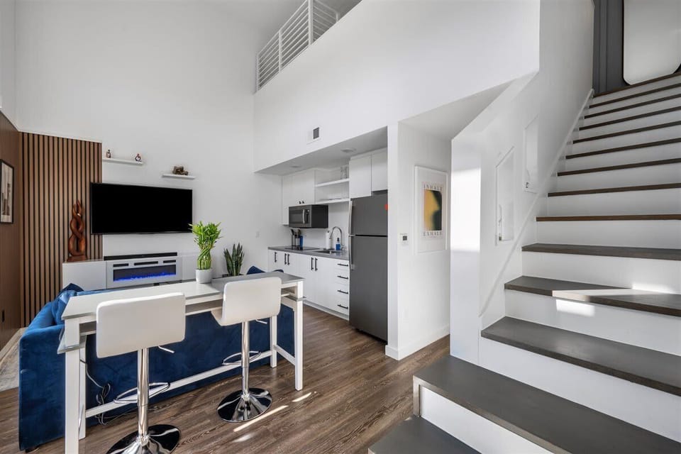 Staircase to loft