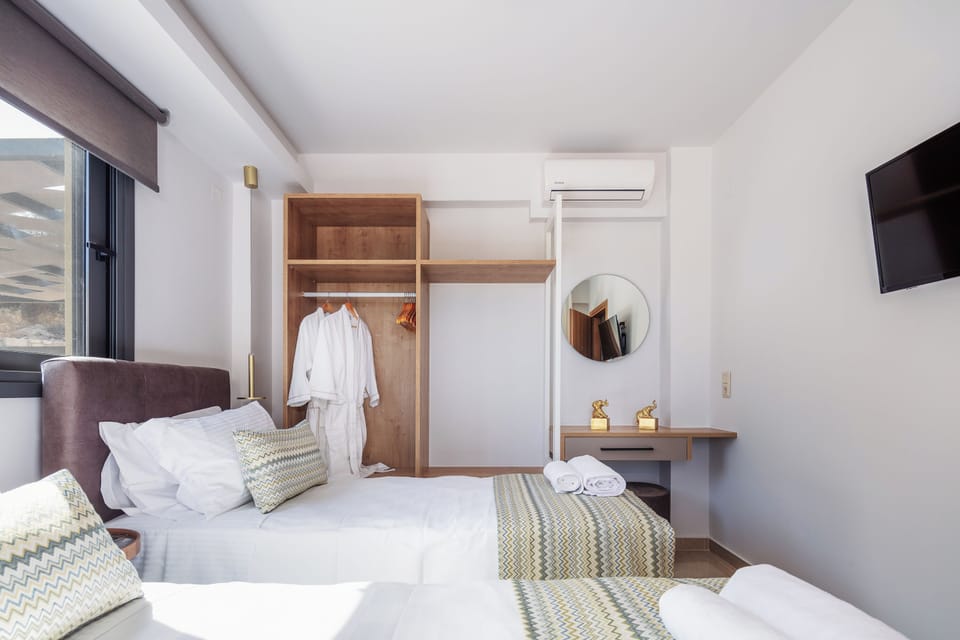 Stimulating bedroom design. 