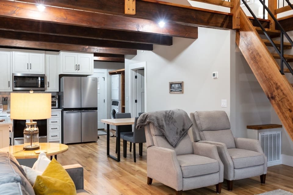Plenty of seating and lounging spaces