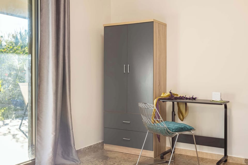 Amenities available at the bedroom
