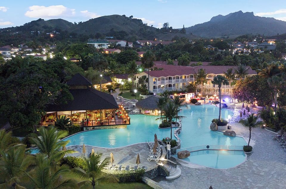 View of the resort