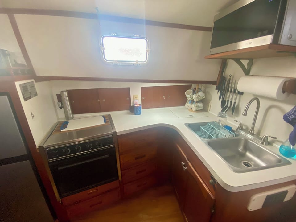 Galley - looking from seating