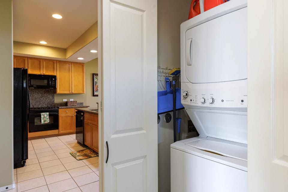 In-unit washer and dryer for your convenience—travel light and stay fresh with ease WCV-306