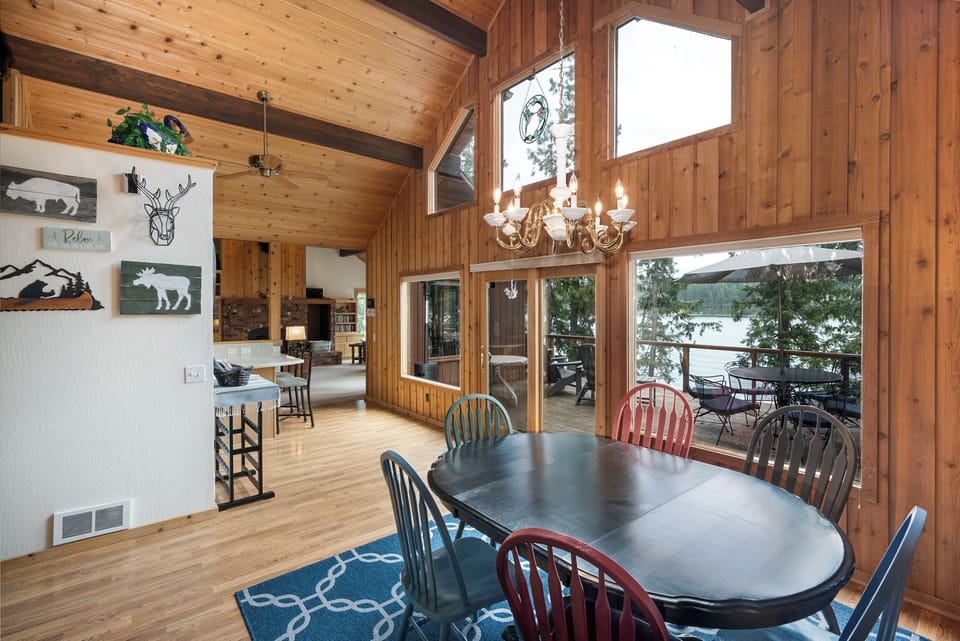 Enjoy the views | Dining area