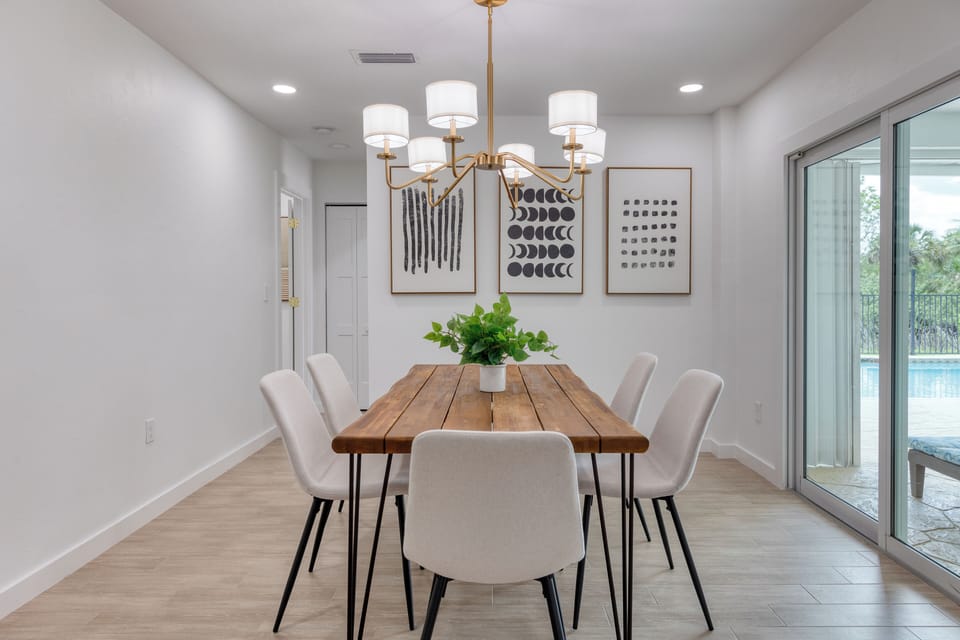 Dining area.