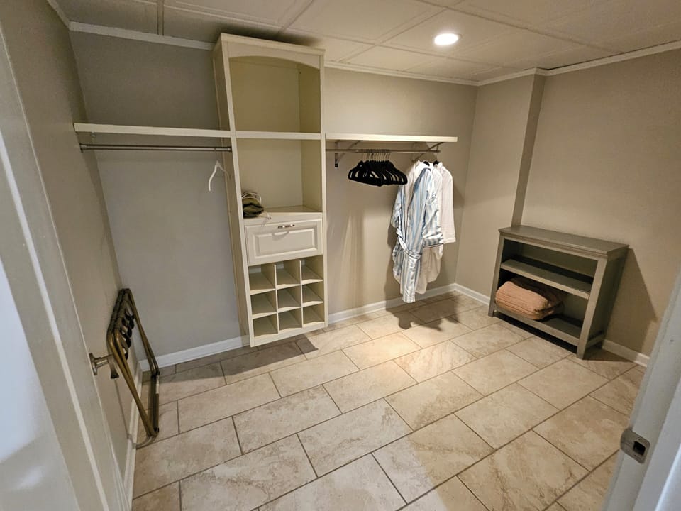 Enormous walk in closet