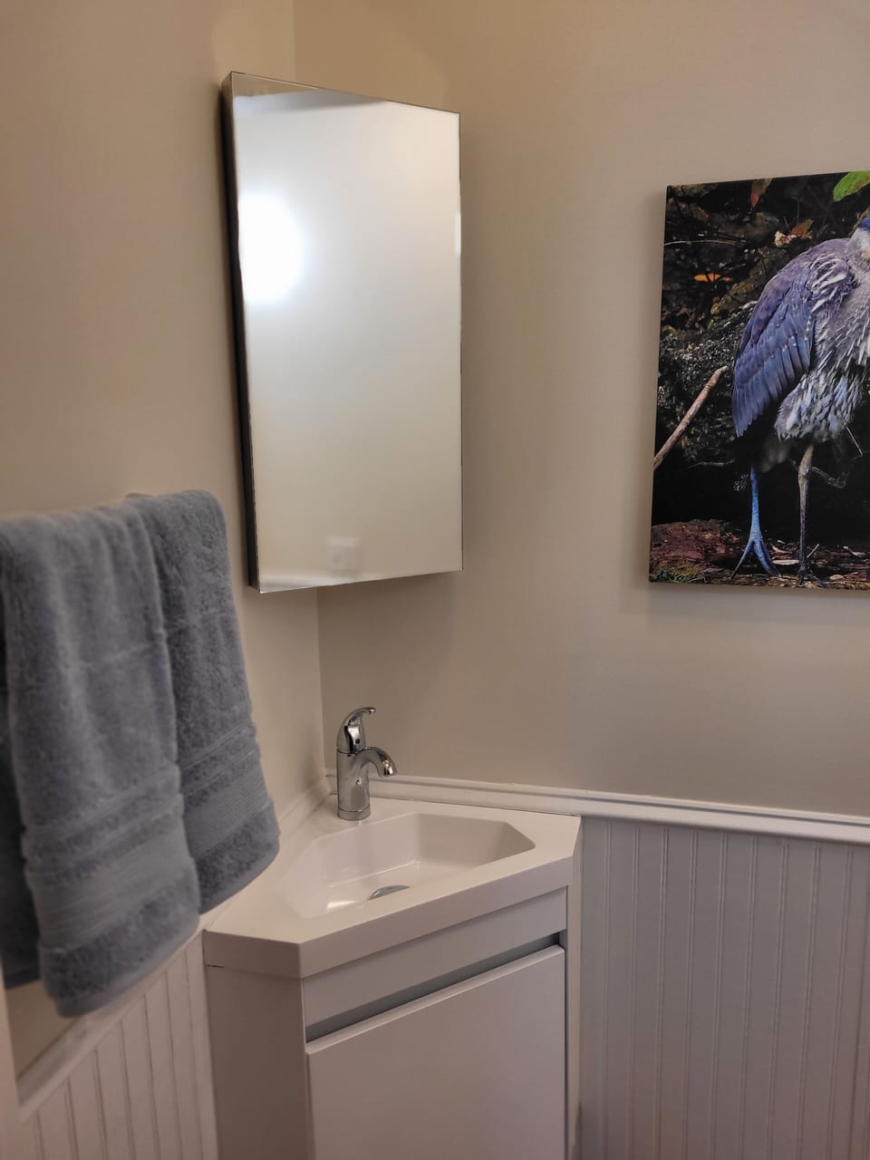 BATHROOM #2 (MAIN FLOOR):  Half-bath on the main floor.