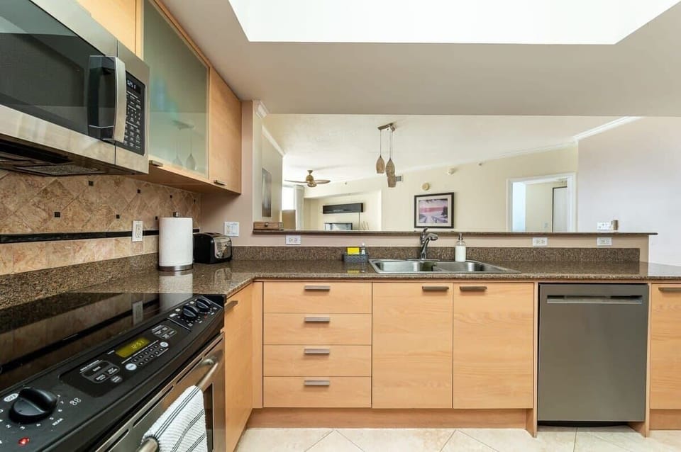 Fully equipped kitchen for all your cooking needs