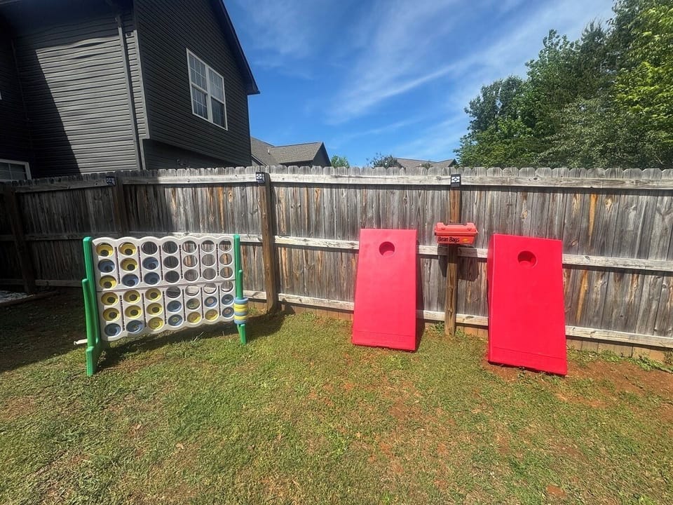 Dreaming Bear's backyard games