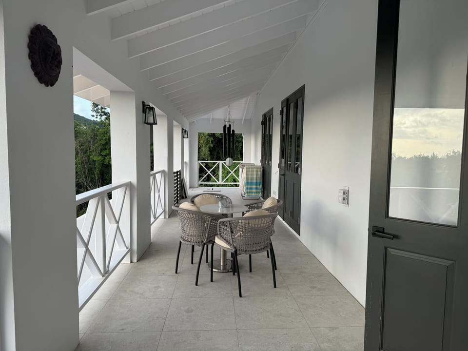 Seating on Patio for indoor/outdoor living! 