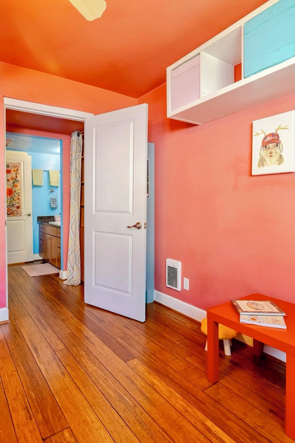 Bedroom - door.