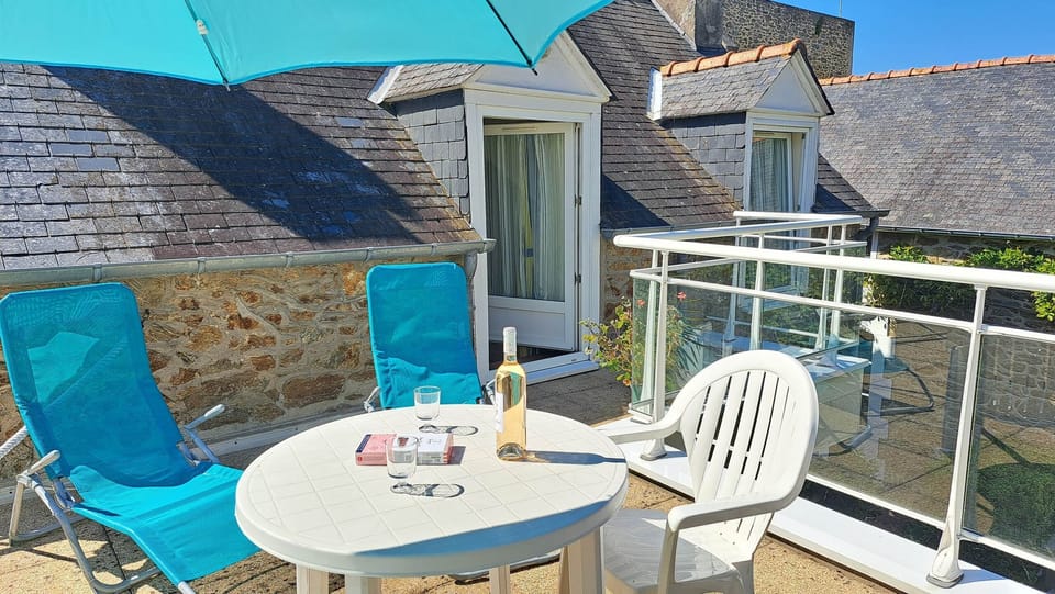 Clos de la Fontaine Dinard, terrasse du N°5