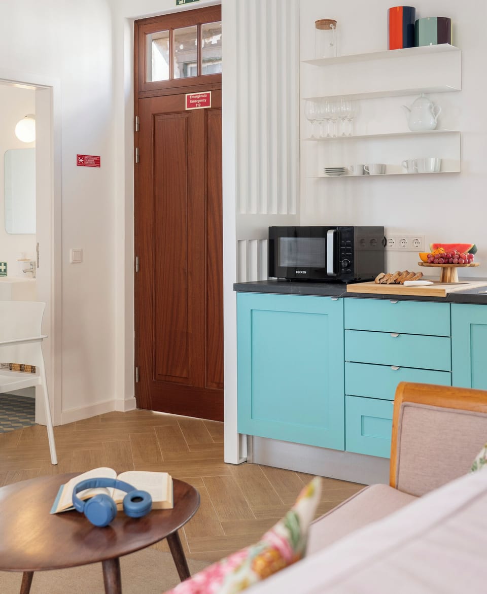 Kitchen and  entrance hall