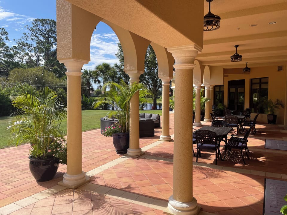 Outdoor dining