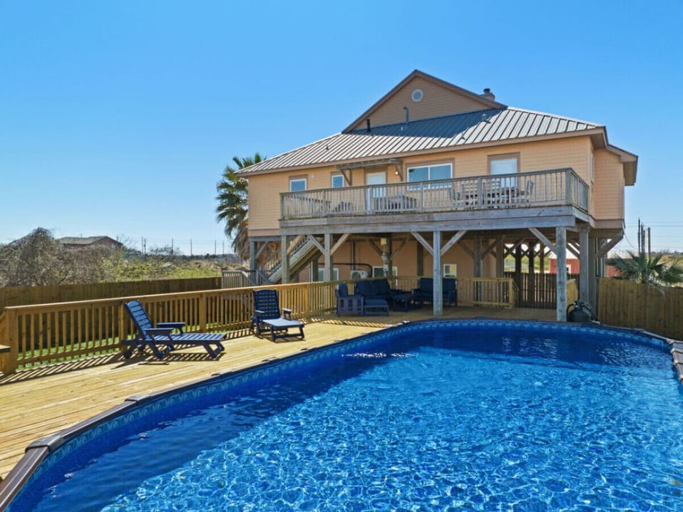 Escape the heat and enjoy a relaxing afternoon by the pool