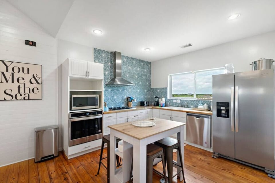 Whip up delicious meals in this charming kitchen
