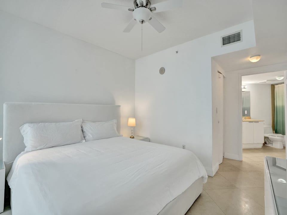 Enjoy breathtaking ocean vistas from the master bedroom.