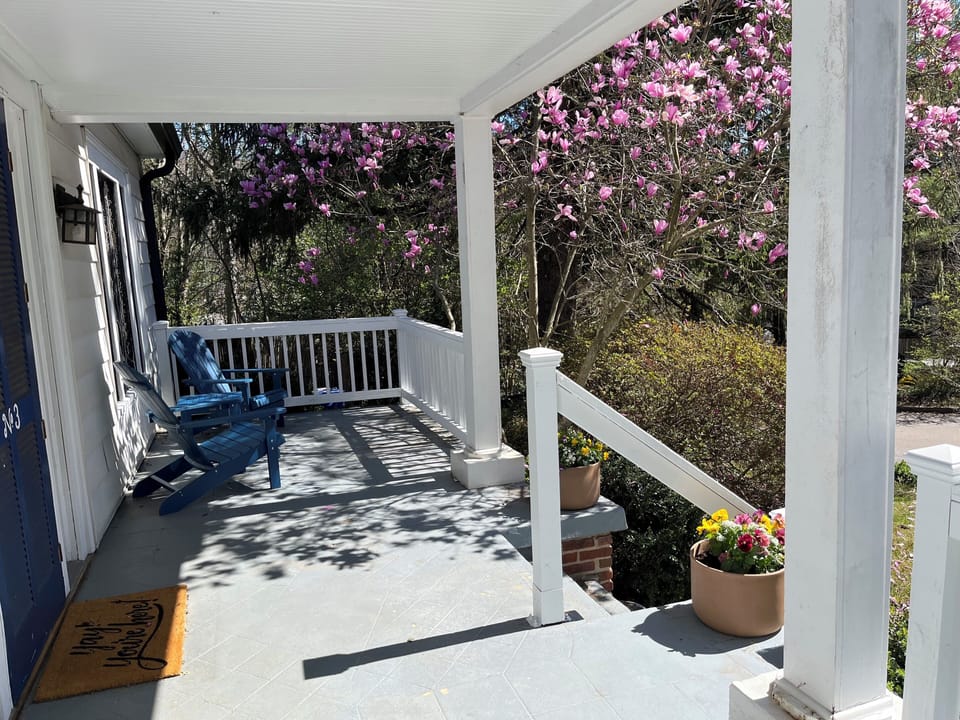 Lovely front porch