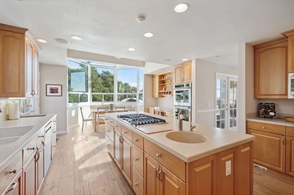 Indoors, Kitchen, Sink, Cooktop, Painting