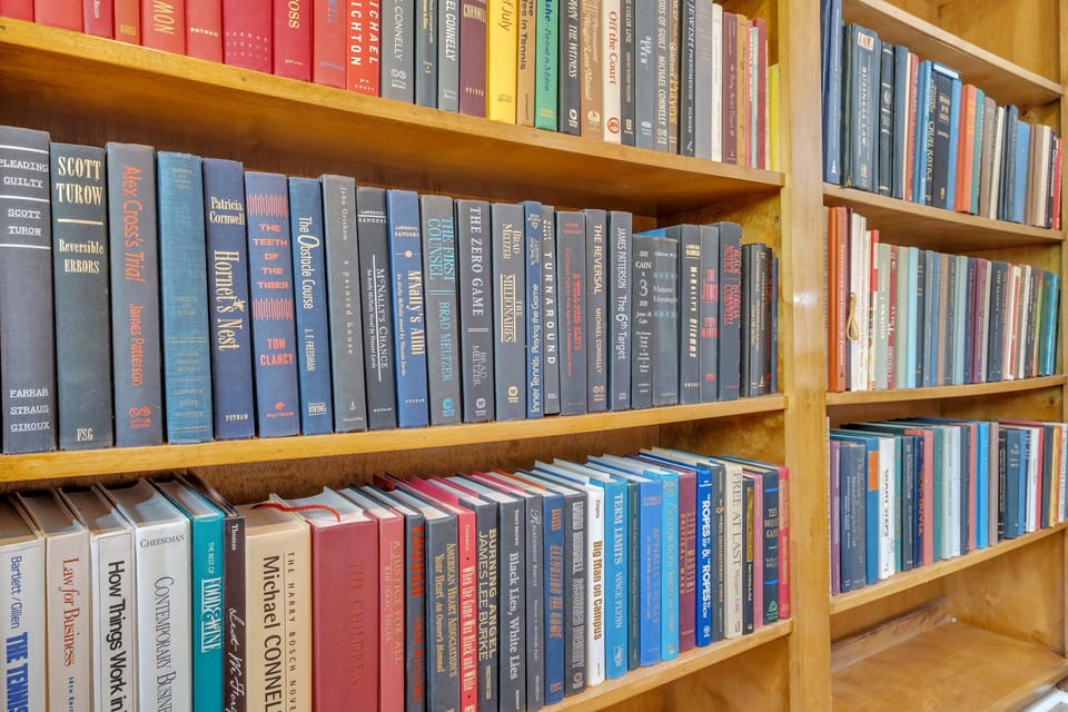 Shelf, Furniture, Indoors, Library, Bookcase