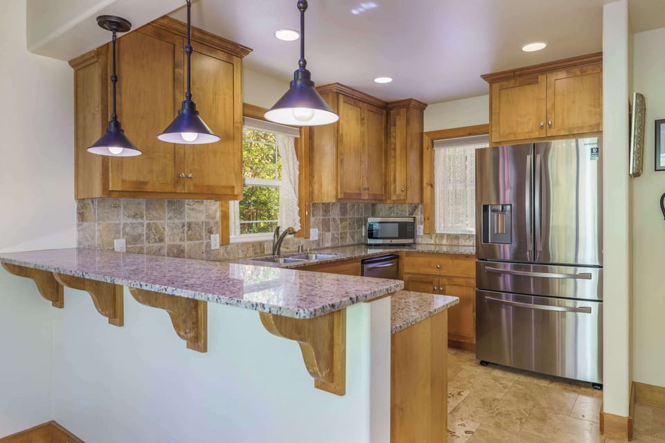 Fully equipped kitchen