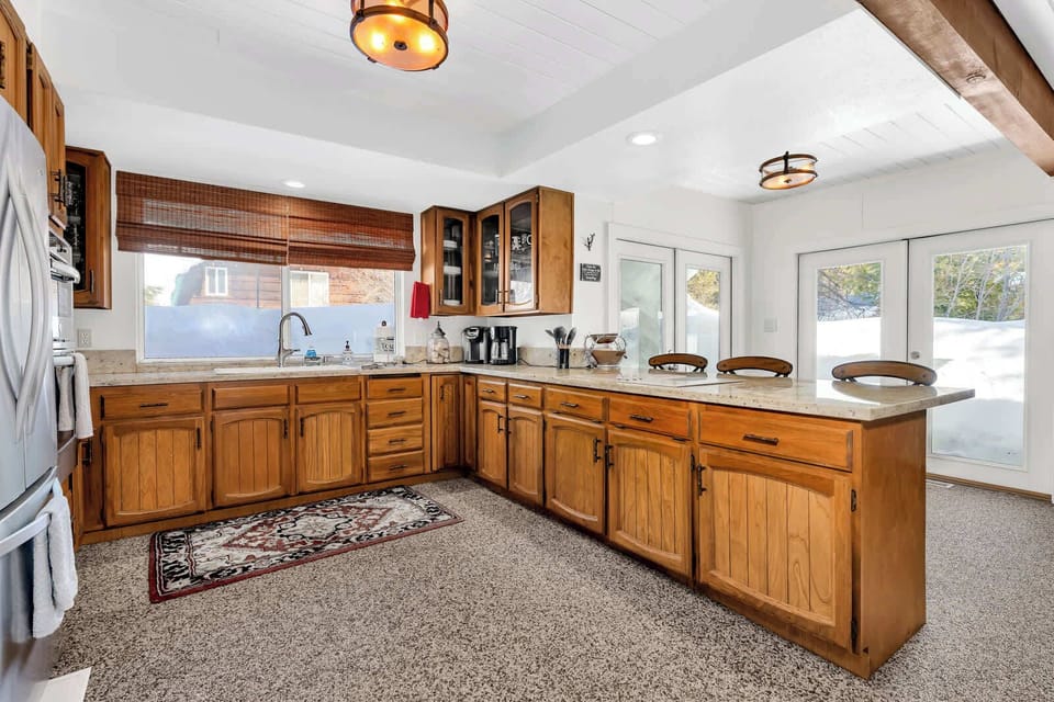 Fully equipped kitchen