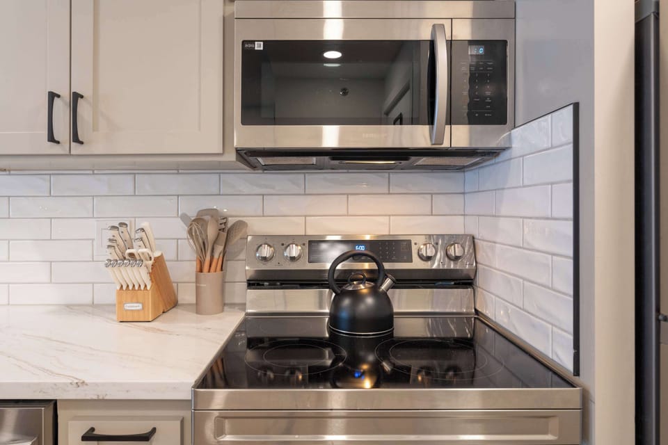 Fully equipped kitchen