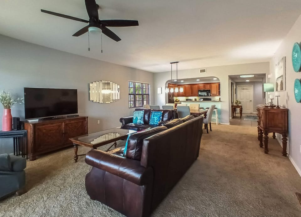 Large Flat Screen TV for all to enjoy