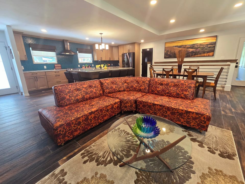 MCM sectional from south of KC, MO
+ Forrest Wilson Coffee Table from Dallas