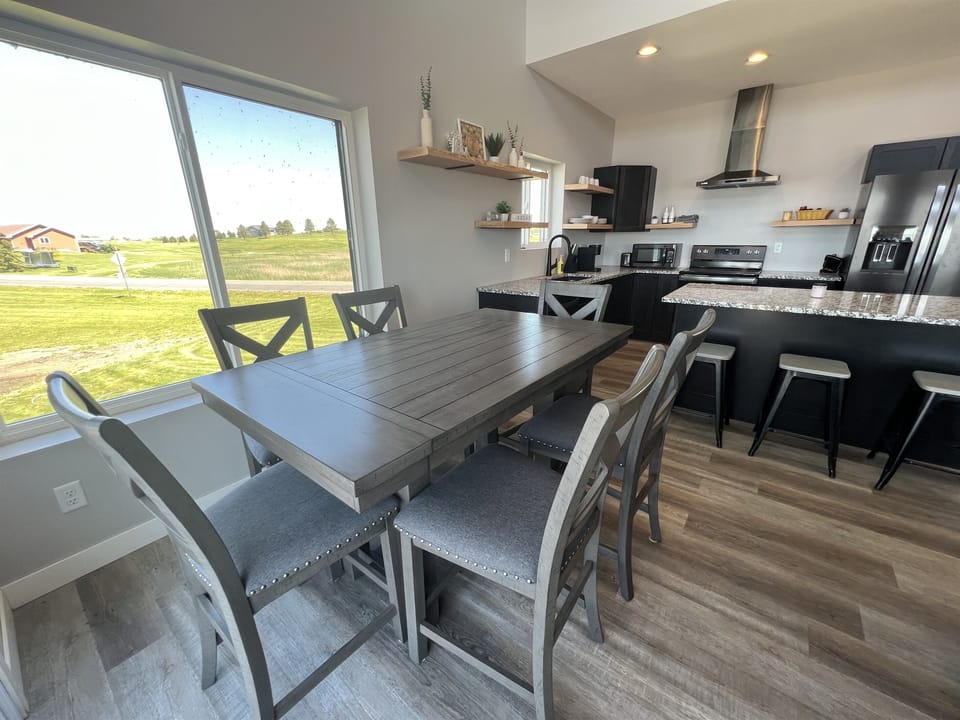 Enjoy your meals around this table.