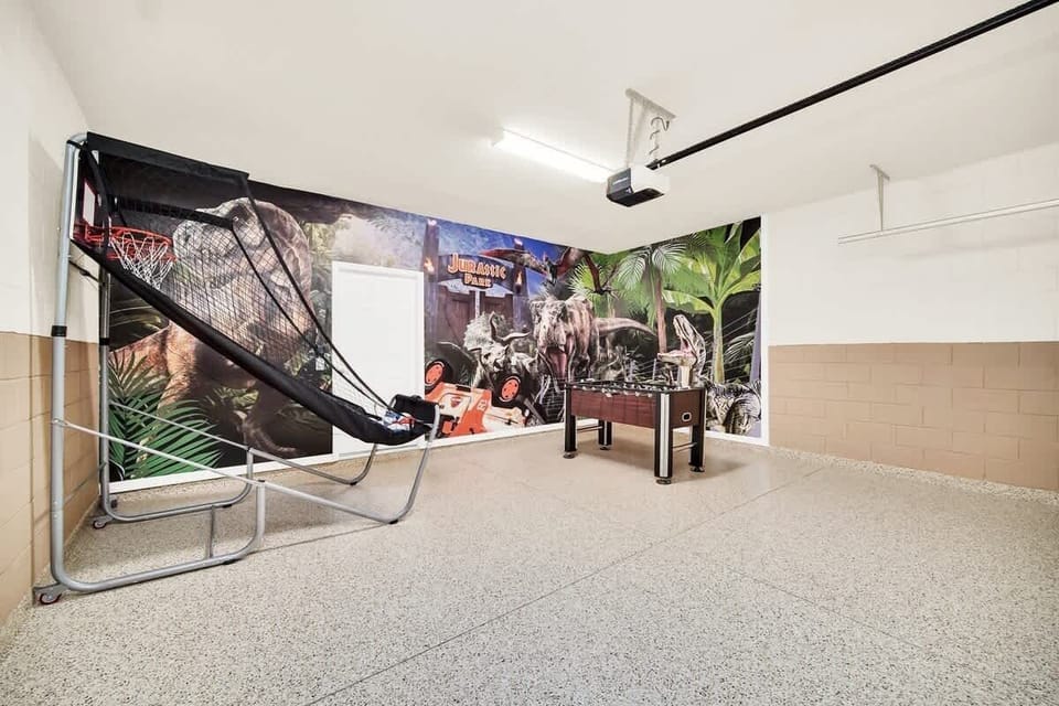 Unwind and have fun in our in-house game room, featuring a foosball table and a variety of entertainment options for guests of all ages. Perfect for friendly competitions and family fun.