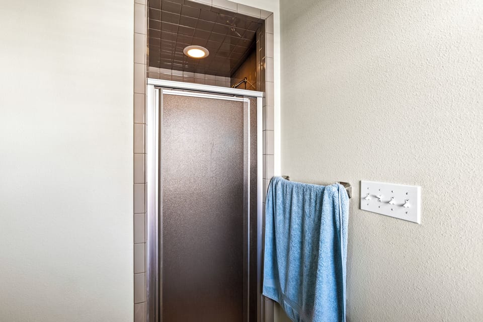 Bathroom 1 walk-in shower
