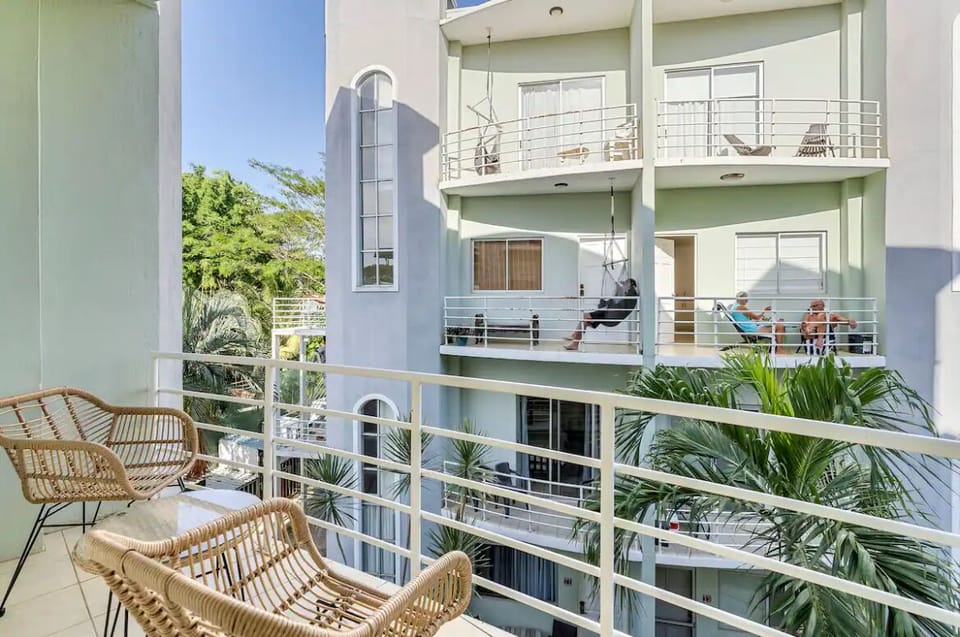 relaxing balcony