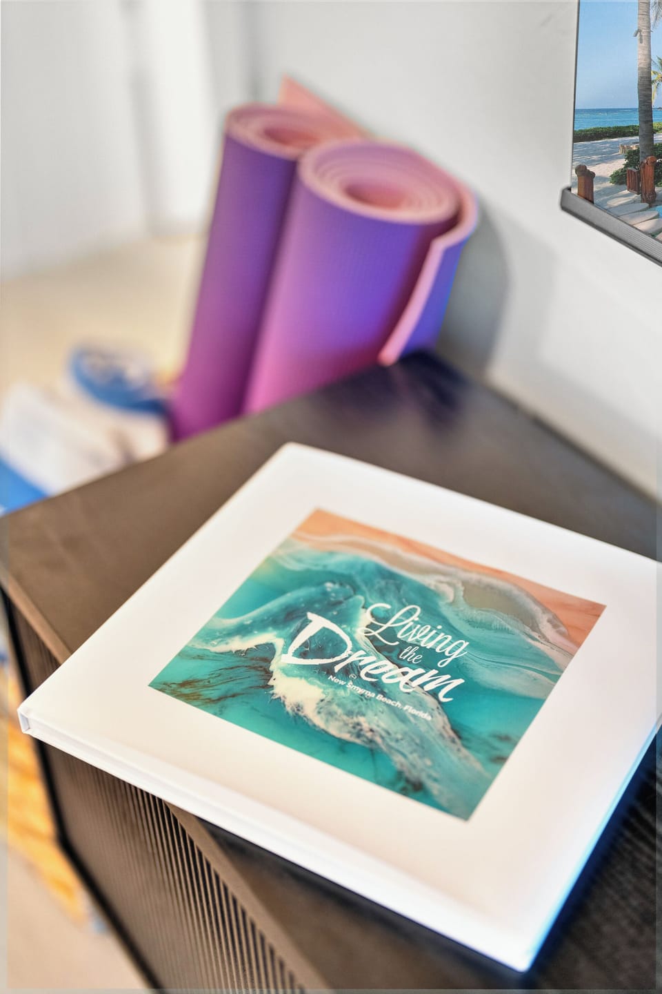 Find about about New Smyrna Beach with this amazing coffee table book
