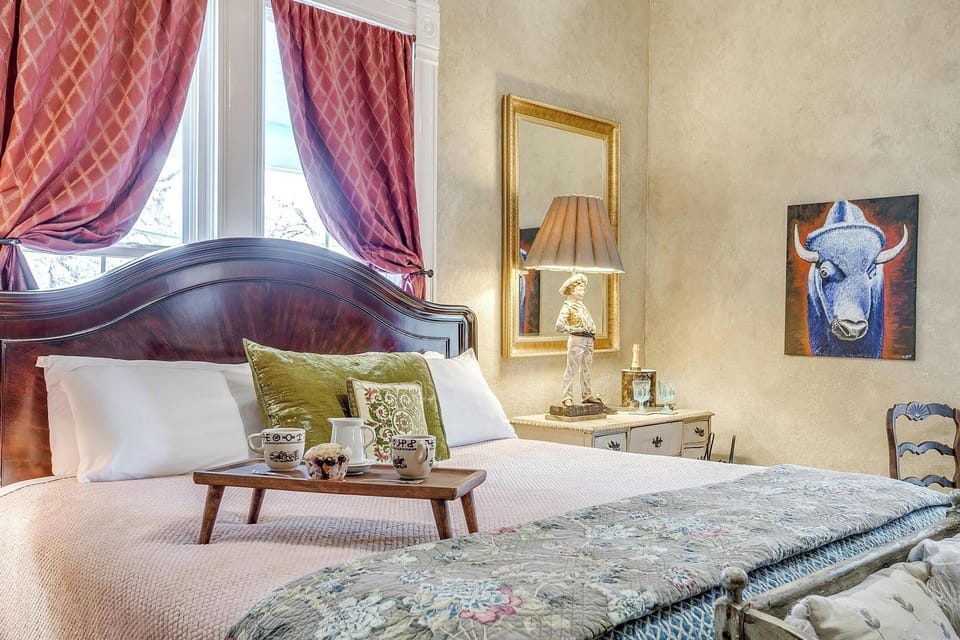 Elegant and spacious, this room features a king-size bed with luxury linens and thoughtful details