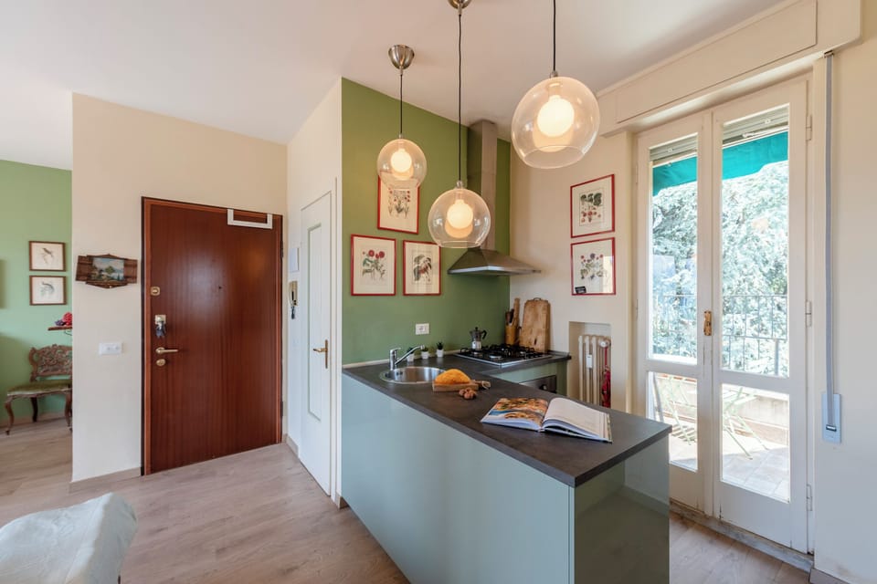 Kitchen and dining area