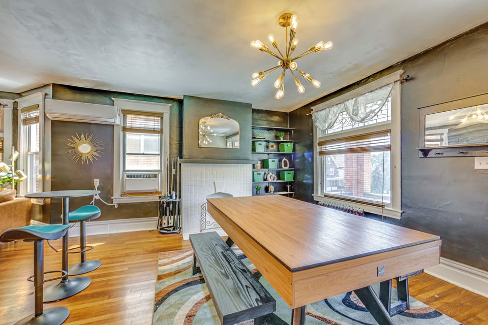 Convertible Pool/Dining Table | 1st Floor