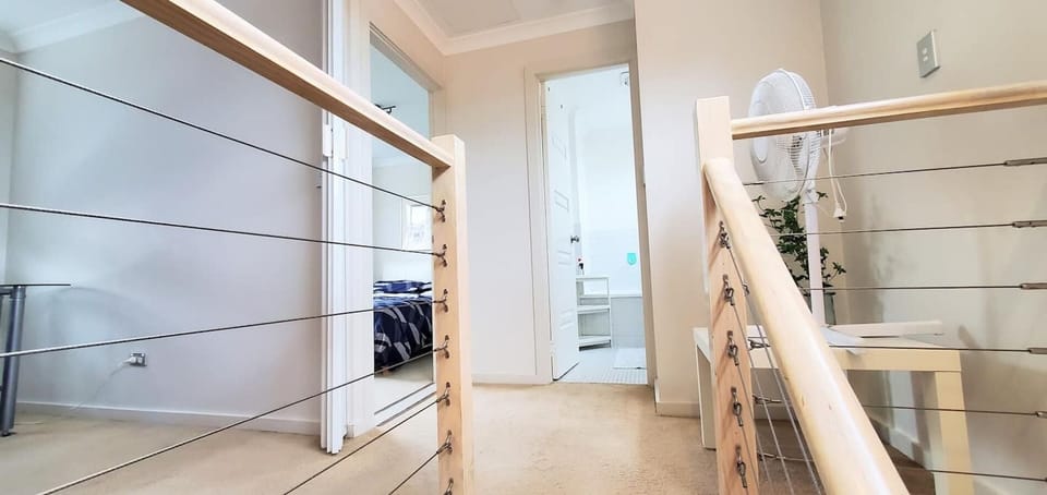 Upper floor, bedrooms and full bathroom