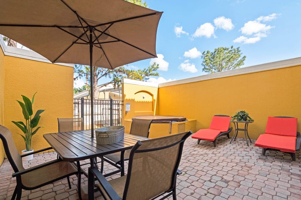 Private Back Patio