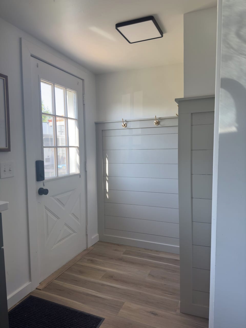 Coat Hooks and Front Entry