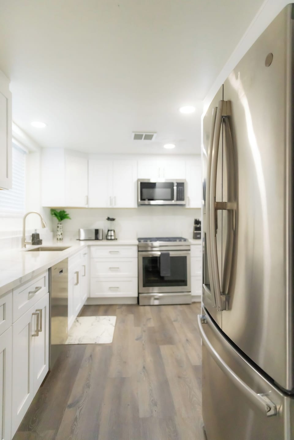 Prepare your favorite meals in our fully stocked kitchen. Crock pot included.