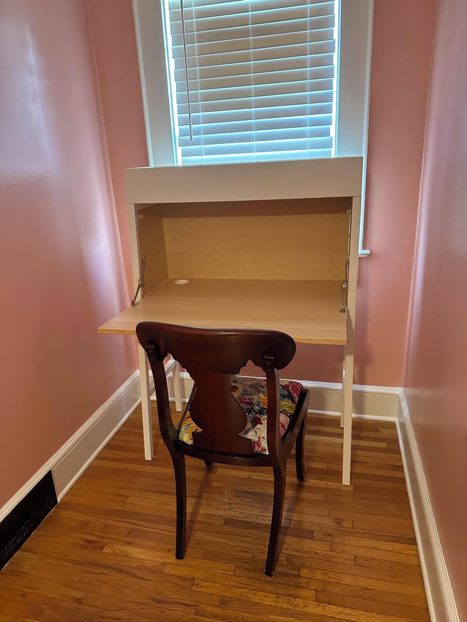 If you must work on your vacay, there is a desk in the Rose bedroom!