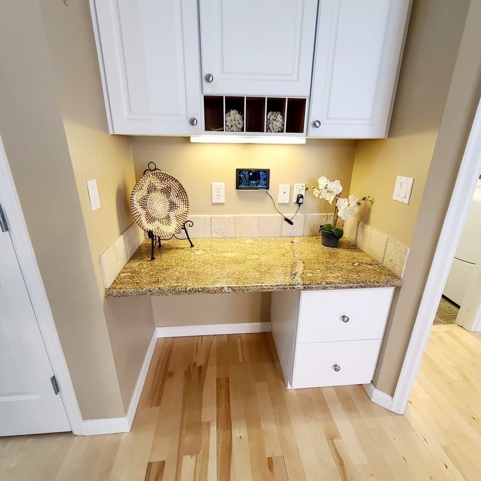 kitchen desk