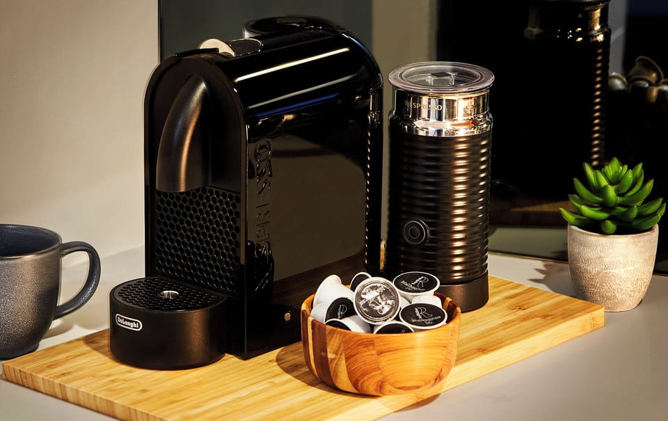KITCHEN: All the needed appliances are provided including a Nespresso Machine. Coffee pods and teas provided. 